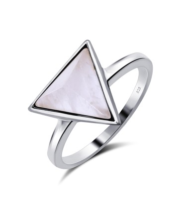 Rose Quartz Silver Rings NSR-2381-RQ